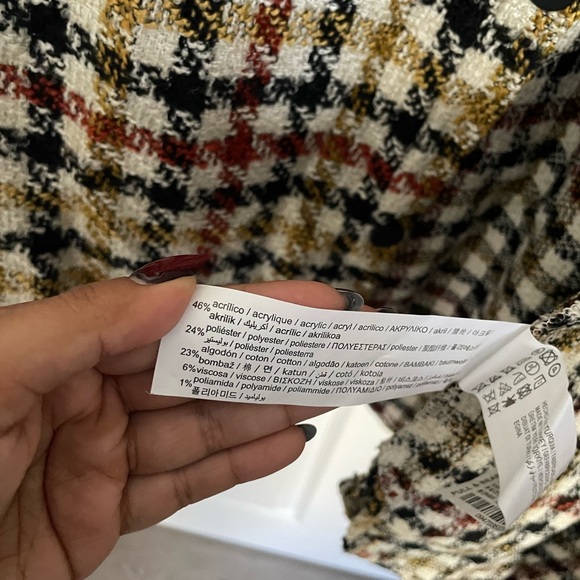 Pull&Bear Plaid Shacket - Picture 4 of 4